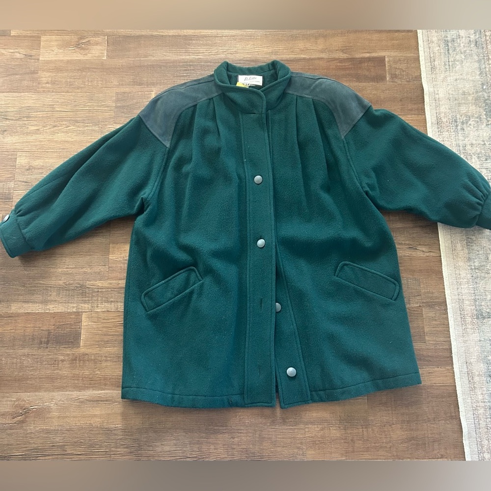 Vintage Women's Green Coat